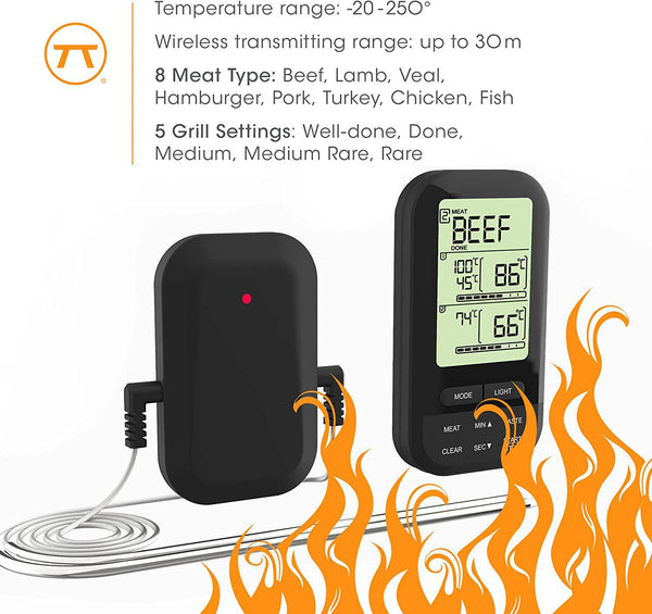 Outset Digital Remote Thermometer Probe : BBQGuys
