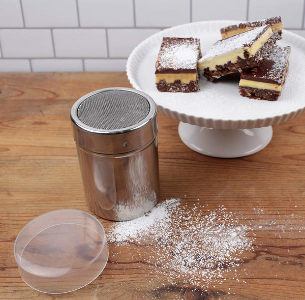 Powdered Stainless Steel Sugar Shaker