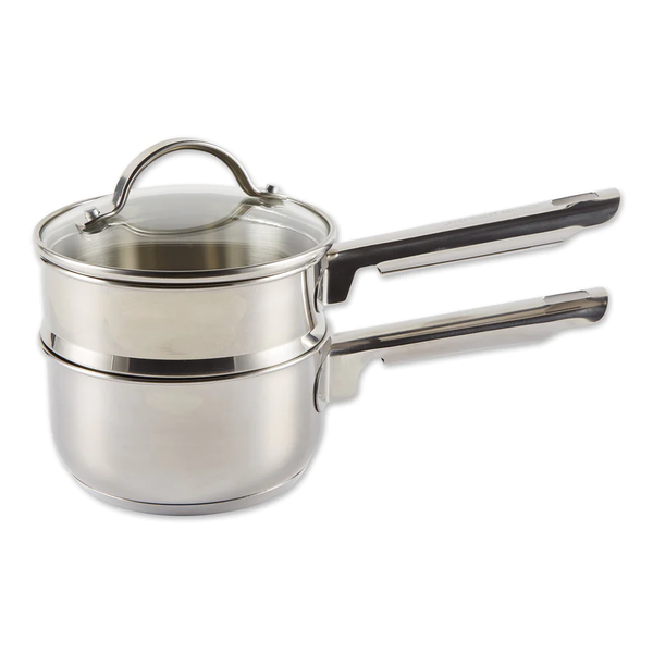 Grand Gourmet Double Boiler Stainless steel, 2 qt