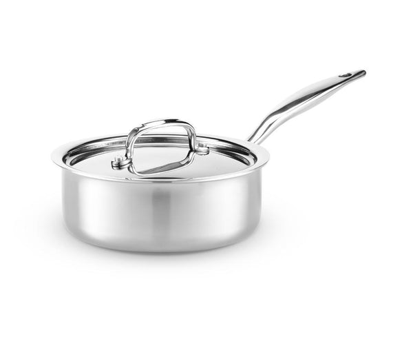 Heritage Steel Titanium Series 12 Quart Stock Pot, 5-Ply Clad Stainless  Steel Cookware with 316Ti, Made in USA