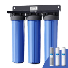 Waterdrop 3-Stage Whole House Water Filter System | Reduce Iron & Manganese