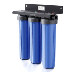 Waterdrop 3-Stage Whole House Water Filter System | Reduce Iron & Manganese