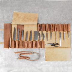 The Professional's Leather Knife Roll