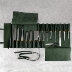 The Professional's Leather Knife Roll