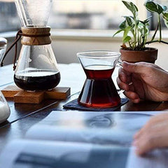 Chemex Glass Mug - Handblown (Clear Handle)