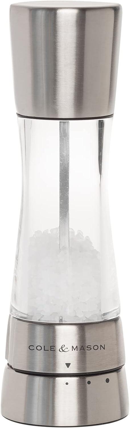 Cole & Mason Salt Mill Derwent Stainless - 7.5"