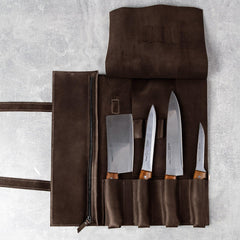 The Professional's Leather Knife Roll