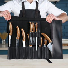 The Professional's Leather Knife Roll