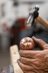 "Sotol" Copper & Stainless Coffee Scoop - Hand Forged