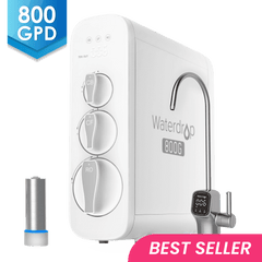 800 GPD Tankless RO System with UV Sterilizing Light - Waterdrop G3P800