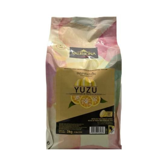 VALRHONA Yuzu Inspiration - Exotic Citrus Chocolate Feves