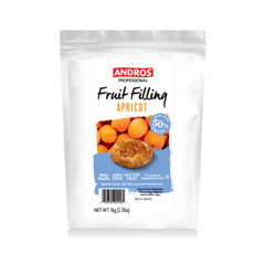Andros Apricot Fruit Filling - Premium, Versatile, 100% Natural Apricot Preserves for Baking and Desserts