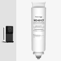 WD-N1-CF replacement for waterdrop WD-N1-W countertop ro water filtration system