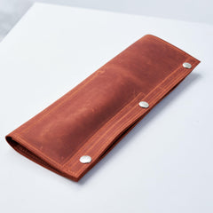 Personalized Leather Chefs Knife Case