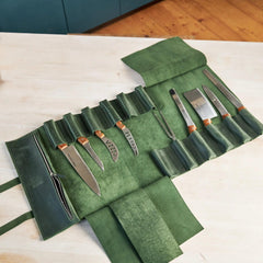 The Professional's Leather Knife Roll