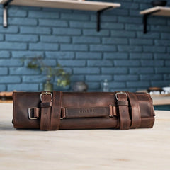 The Professional's Leather Knife Roll