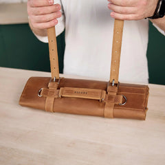 The Professional's Leather Knife Roll