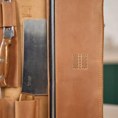 The Professional's Leather Knife Roll