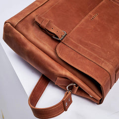 Laptop Messenger Leather bag