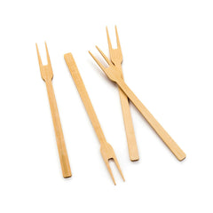 RSVP Bamboo Appetizer Forks (50 count)