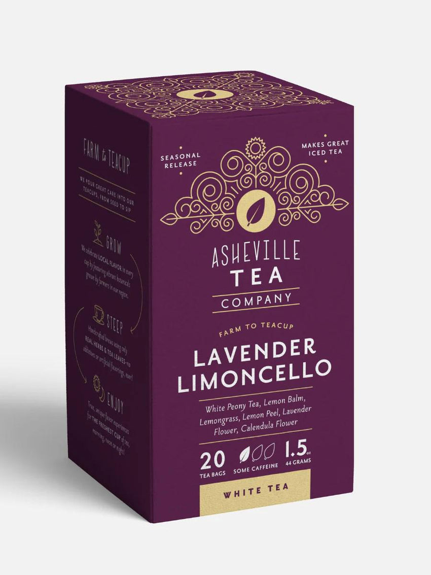 Asheville Tea Company Lavender Limoncello