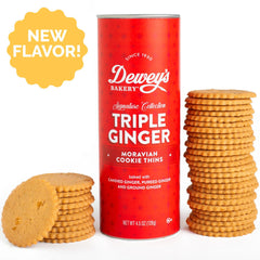 Moravian Cookies Triple Ginger 5.5 oz (tube)