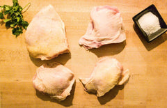 Chicken Thighs (Bone-in / Skin On) | 4 Pieces