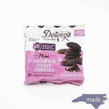 Dewey's Brownie Crisp Mini Cookies Grab And Go