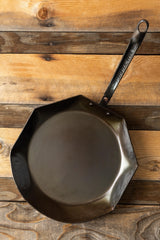 12" Hybrid Carbon Steel Skillet - Hand Forged