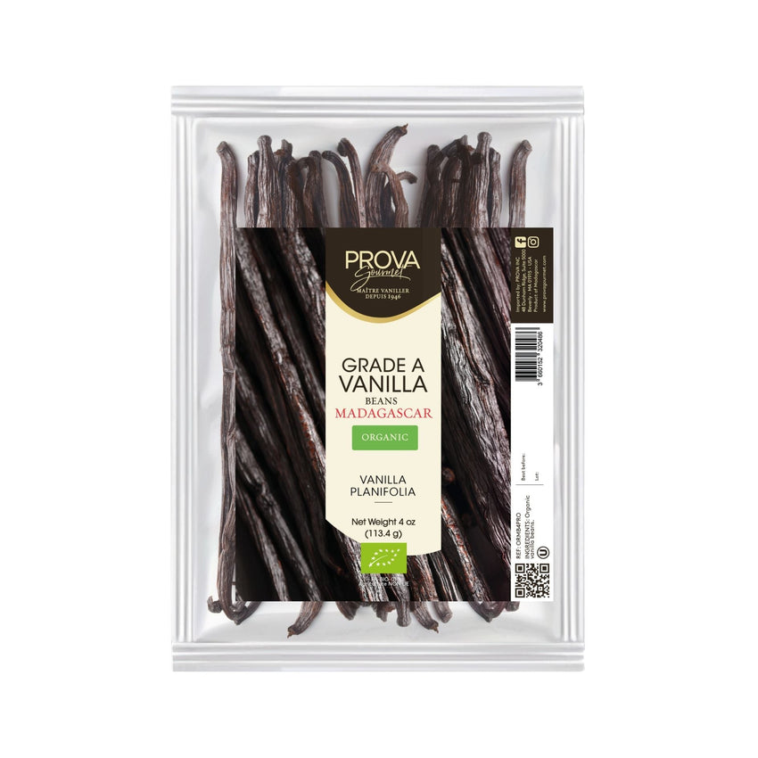 Organic Madagascar Bourbon Vanilla Beans