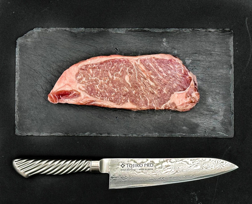 New York Strip Steak | Intoku Grandmaster Akaushi Beef