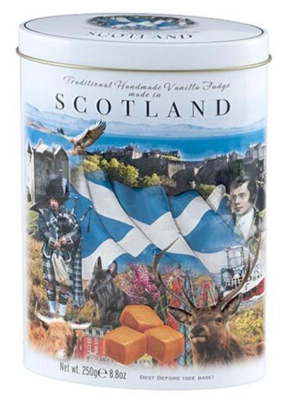 Iconic Scotland Vanilla Fudge Tin