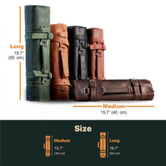 The Professional's Leather Knife Roll