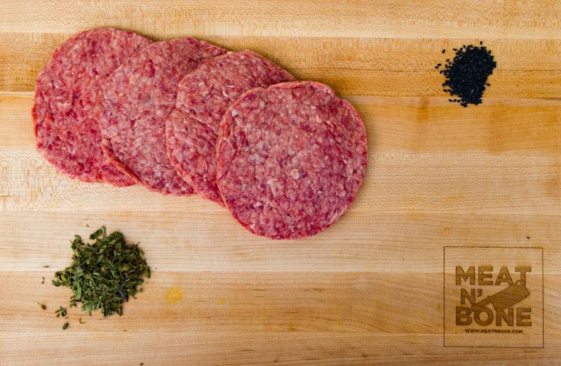 Steakhouse 1/4 lbs Burgers (4 patties) | USDA Prime/Choice