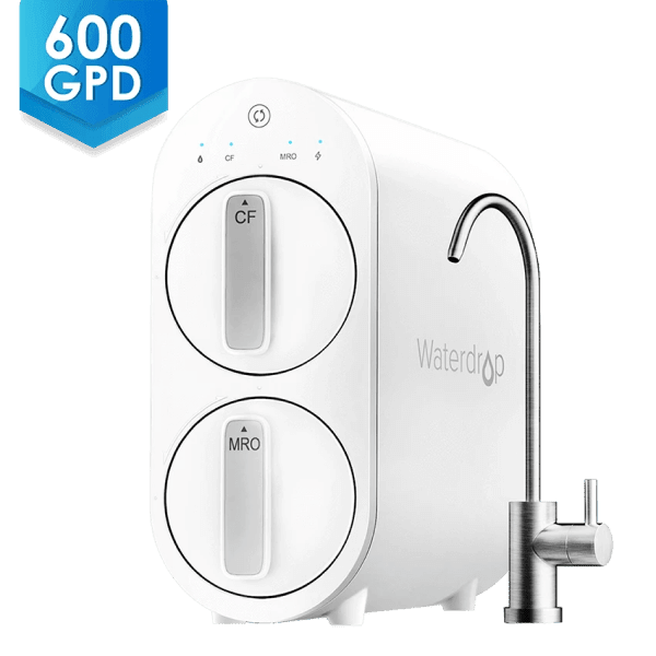 Waterdrop Reverse Osmosis Water Filtration System for Home, G2P600