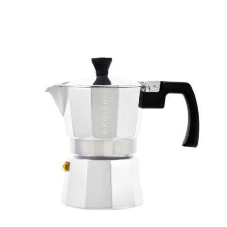 Grosche Milano Stovetop Espresso 3-Cup Moka Pot Coffee Maker, Red