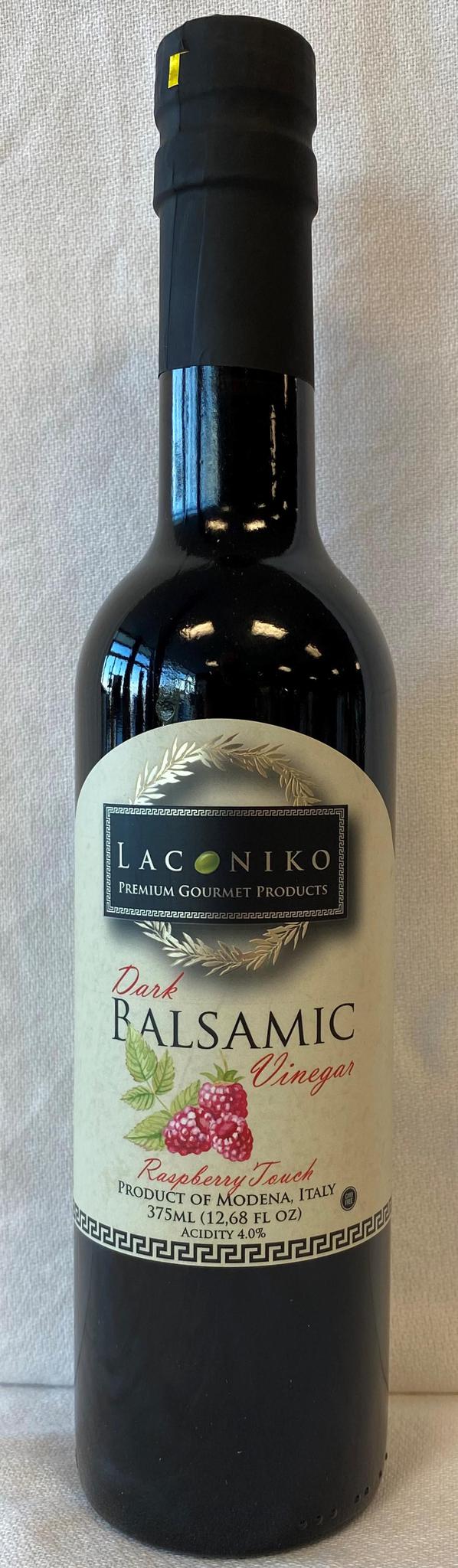 Laconiko Dark Balsamic Vinegar Raspberry Touch 375 Ml The Seasoned Gourmet