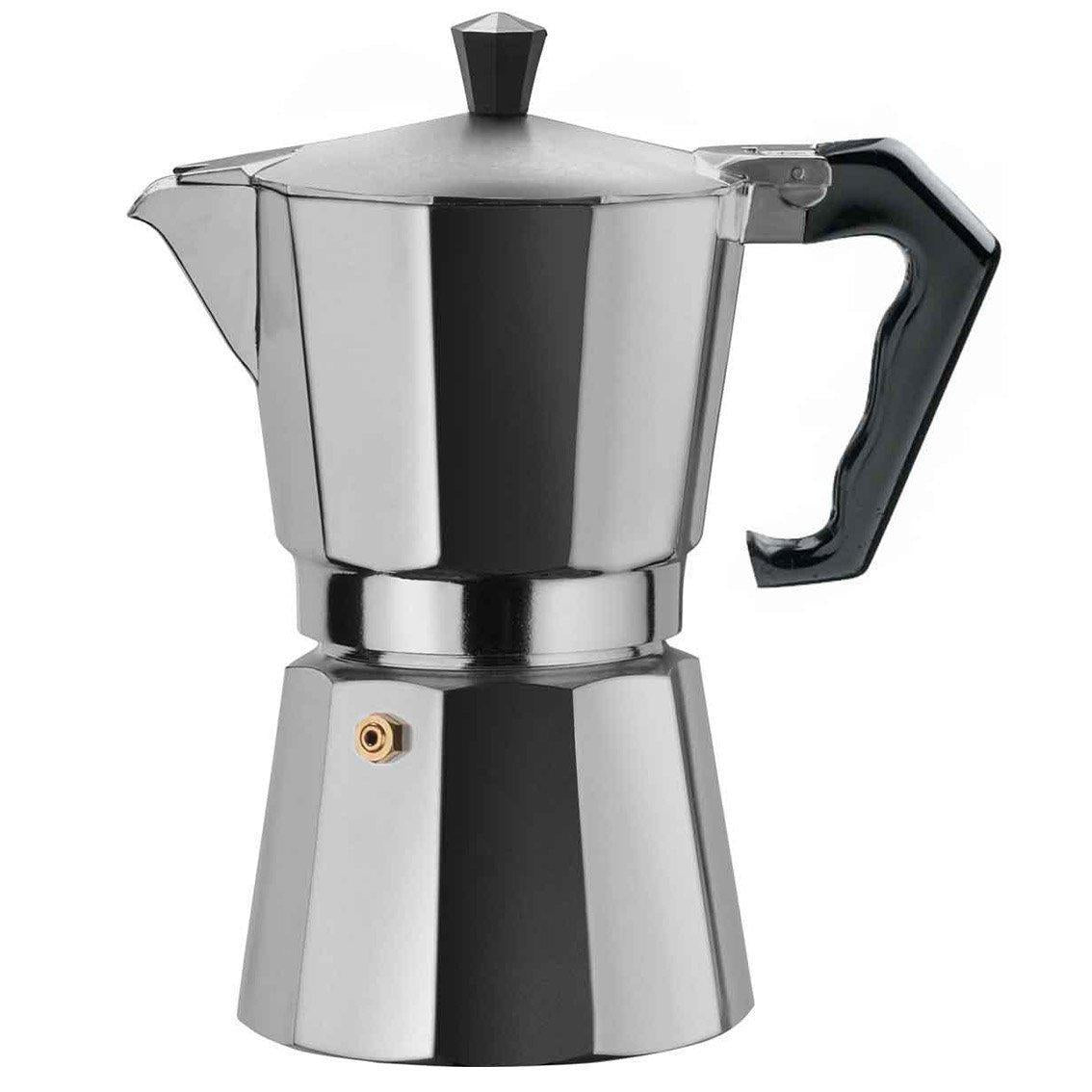3-Cup Moka Pot Stovetop Espresso Maker | EspressoWorks