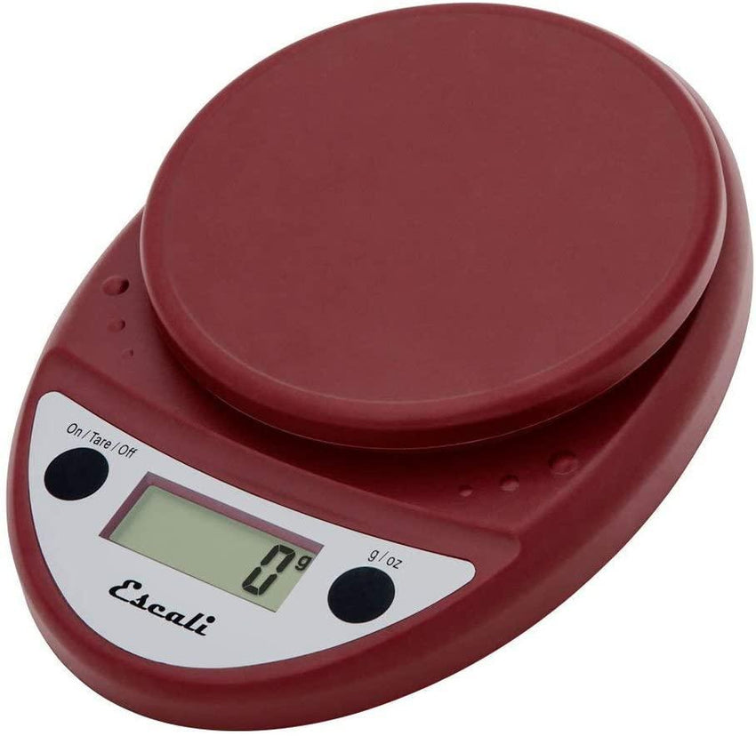 Escali Primo Digital Scale - Red