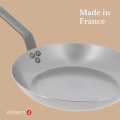 DeBuyer Carbon Steel Mineral B Frying Pan - Stock Culinary Goods