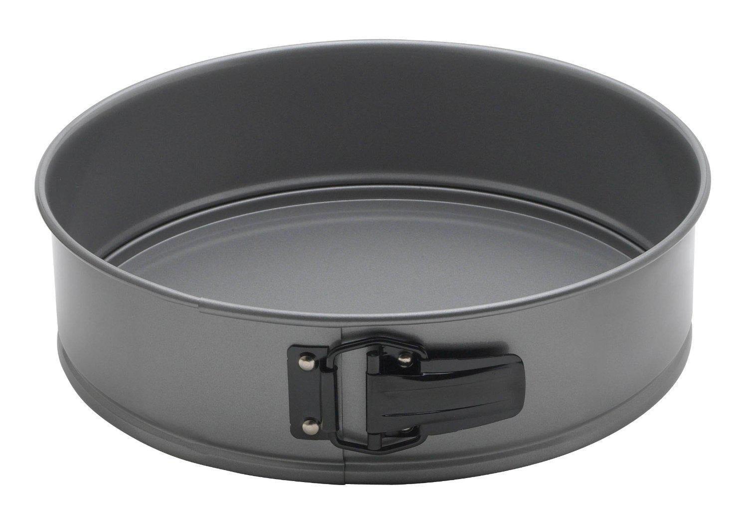 Grand Gourmet Fluted Tube Pan, Dark Grey, 10