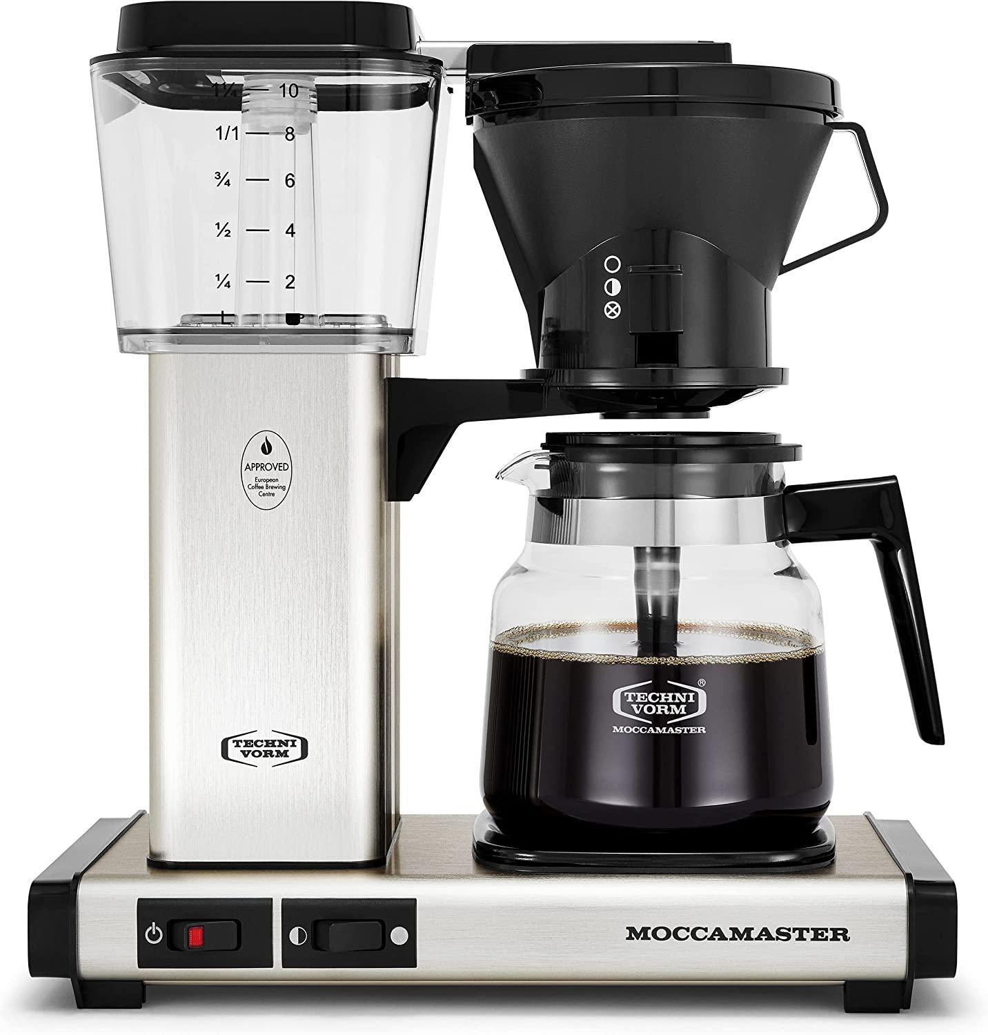 Moccamaster KBGT Thermal Brewer 10-Cup Off-White Coffee Maker + Reviews